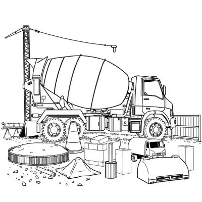 Simple Cement Truck