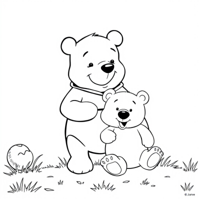 Winnie the Pooh and the Plush Bear