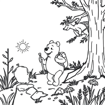 Winnie the Pooh Goes Hiking