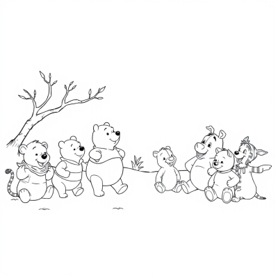 Winnie the Pooh and Friends