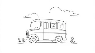 Автобус поёт