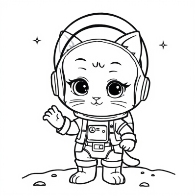 Kitten Astronaut