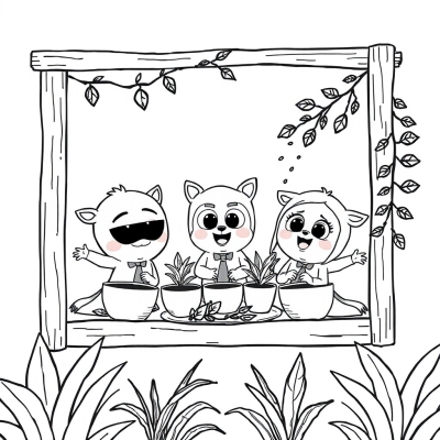 Garten of Banban Heroes 3 in Frame