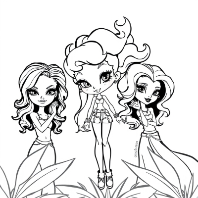 Bratz Curly Hair