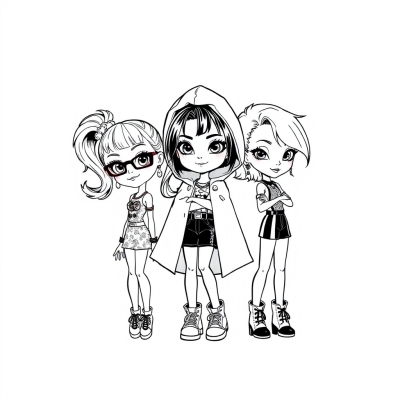 Bratz in Poncho