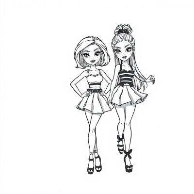 Bratz in Skirt