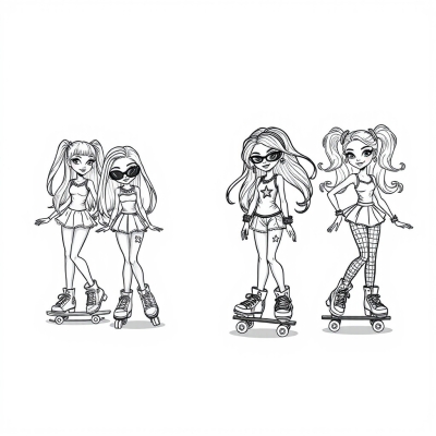 Bratz on Skates