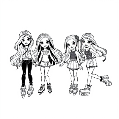 Bratz on Skates
