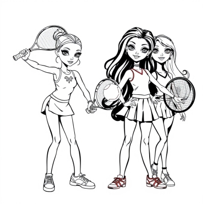 Bratz Playing Tennis