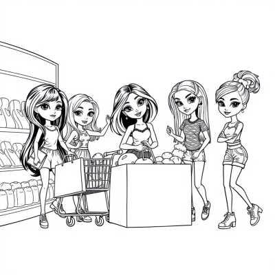 Bratz Go Grocery Shopping