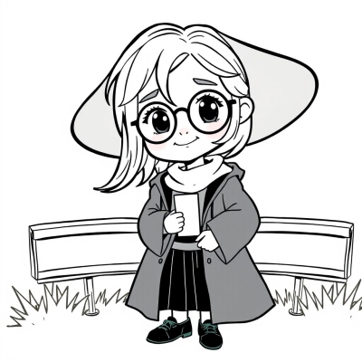 Cartoon Ginny Weasley