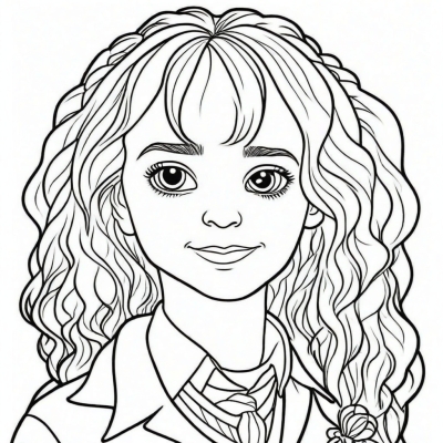 Cartoon Hermione Granger