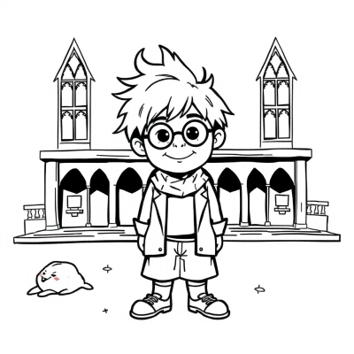Cartoon Ron Weasley