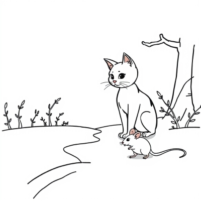Cat Seeks Mouse Track