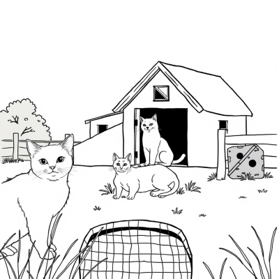 Cats on the Farm