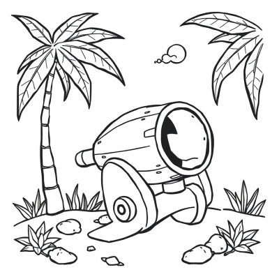 Coconut Cannon from Plants vs Zombies
