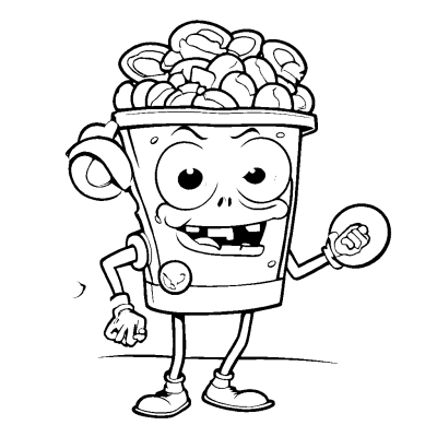 Coffee Bean from Plants vs Zombies