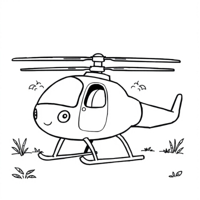 Cute Helicopter