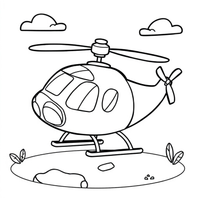 Cute Little Helicopter