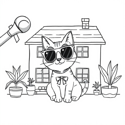 Chic House Cat