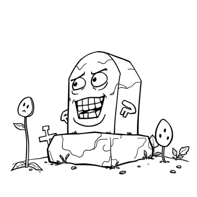 Grave Buster from Plants vs Zombies