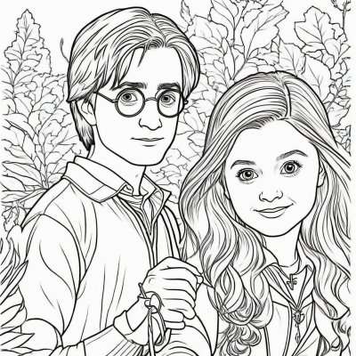 Harry Potter and Ginny Weasley