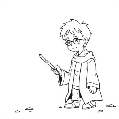 Harry Potter Chooses His Wand
