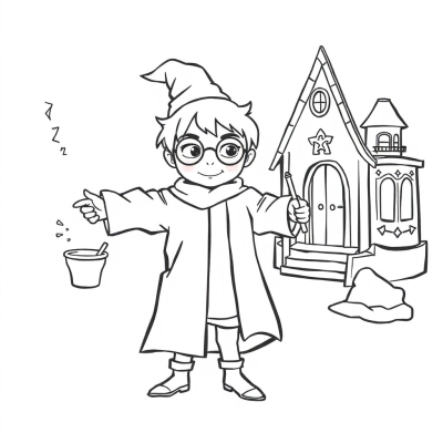 Harry Potter the Mighty Wizard