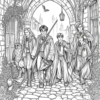 Harry Protects His Friends