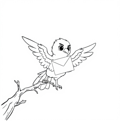 Hedwig Soars with a Letter