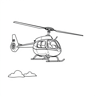 Helicopter in the Sky