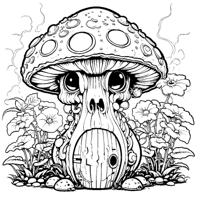 Hypno-Shroom from Plants vs Zombies