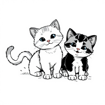 Kittens Having Fun