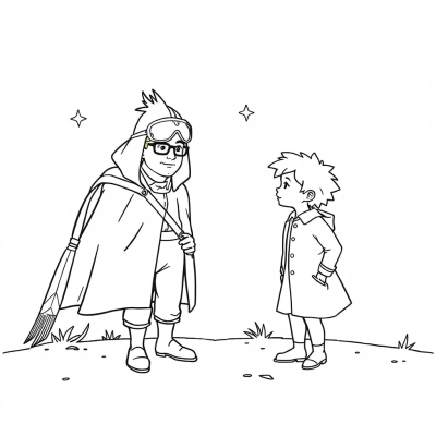 The Little Prince and the Pilot