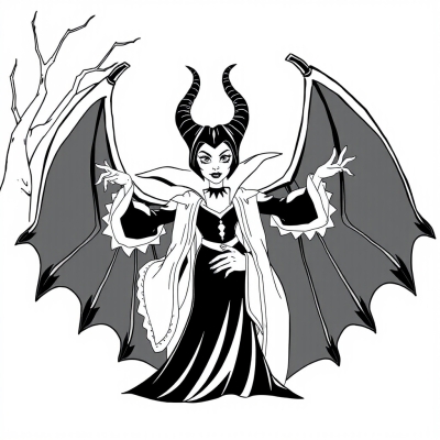 Maleficent from Snow White
