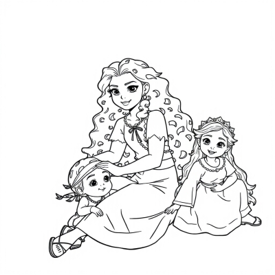 Merida and the Little Ones
