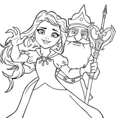 Merida and Lord MacGuffin