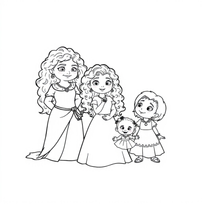 Merida's Family