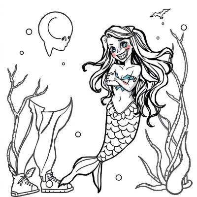 Zombie Mermaid