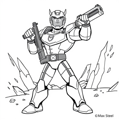 Max Steel Fully Armed