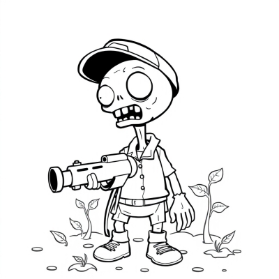 Peashooter Zombie