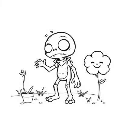 Pogo Zombie