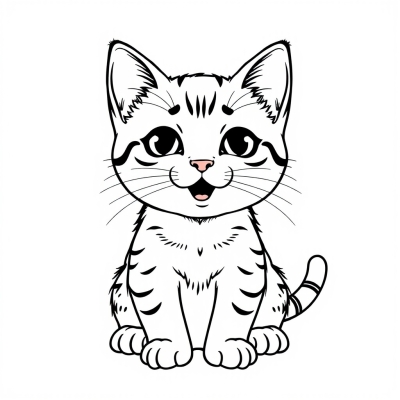 Kitten Greeting Card