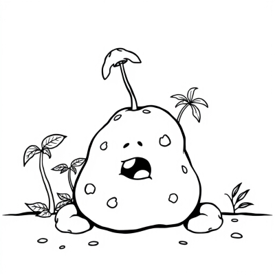Potato Mine from Plants vs Zombies