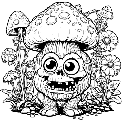 Puff-shroom from Plants vs Zombies