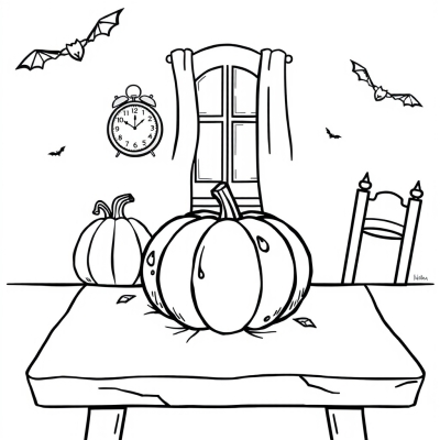 Pumpkin on the Table