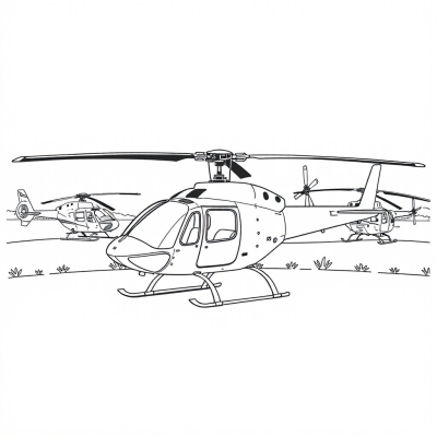 Robinson R44 Helicopter