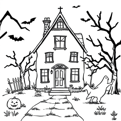 Spooky Halloween House