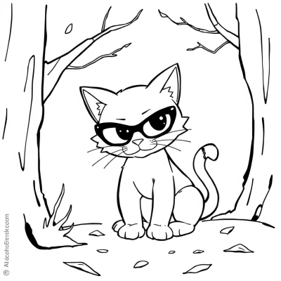 Хитрющий кот
