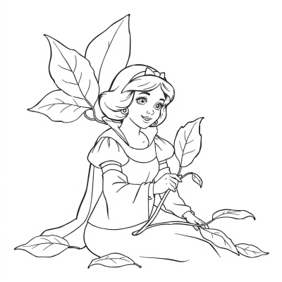 Snow White Leaves with the Prince